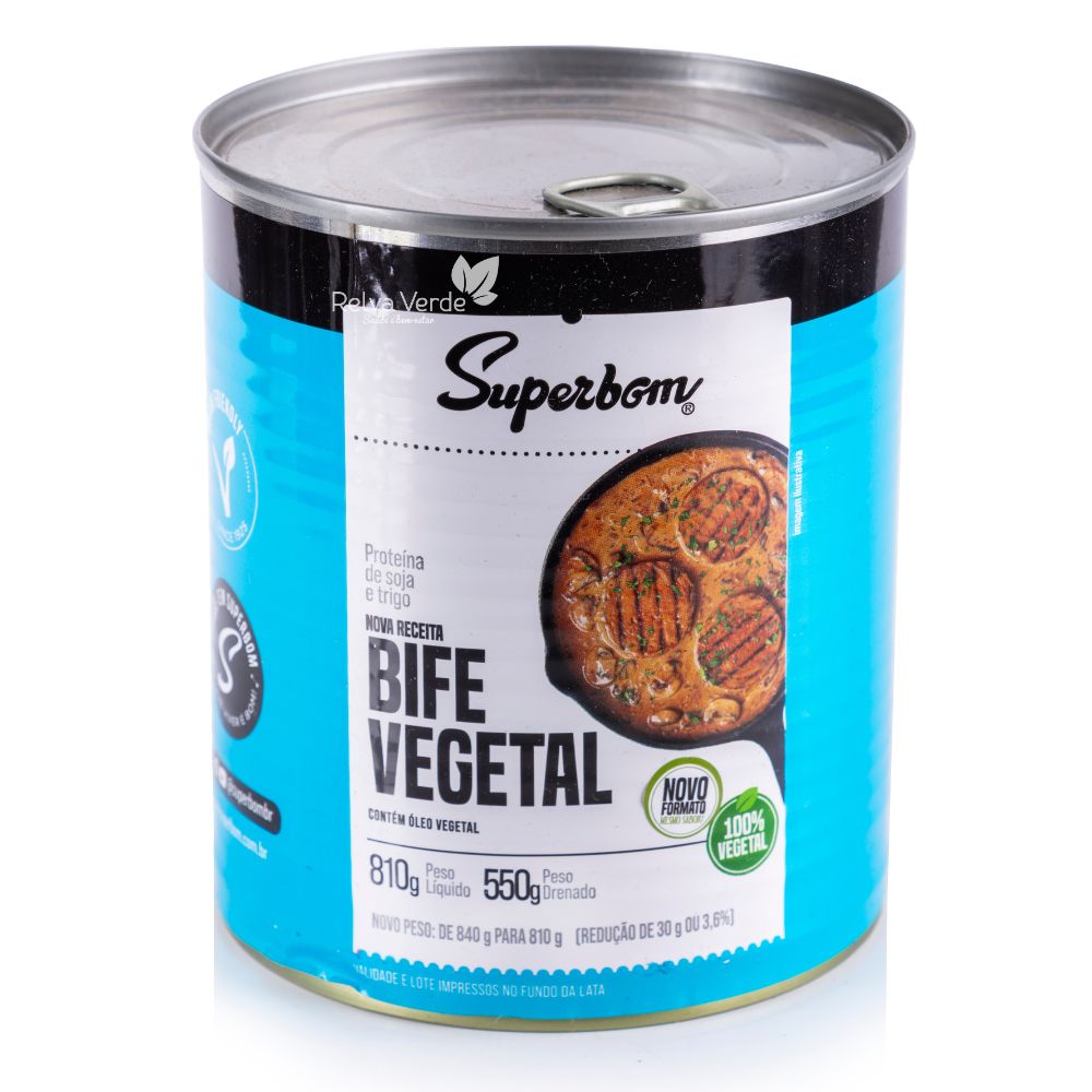 Bife Vegetal Superbom 810g