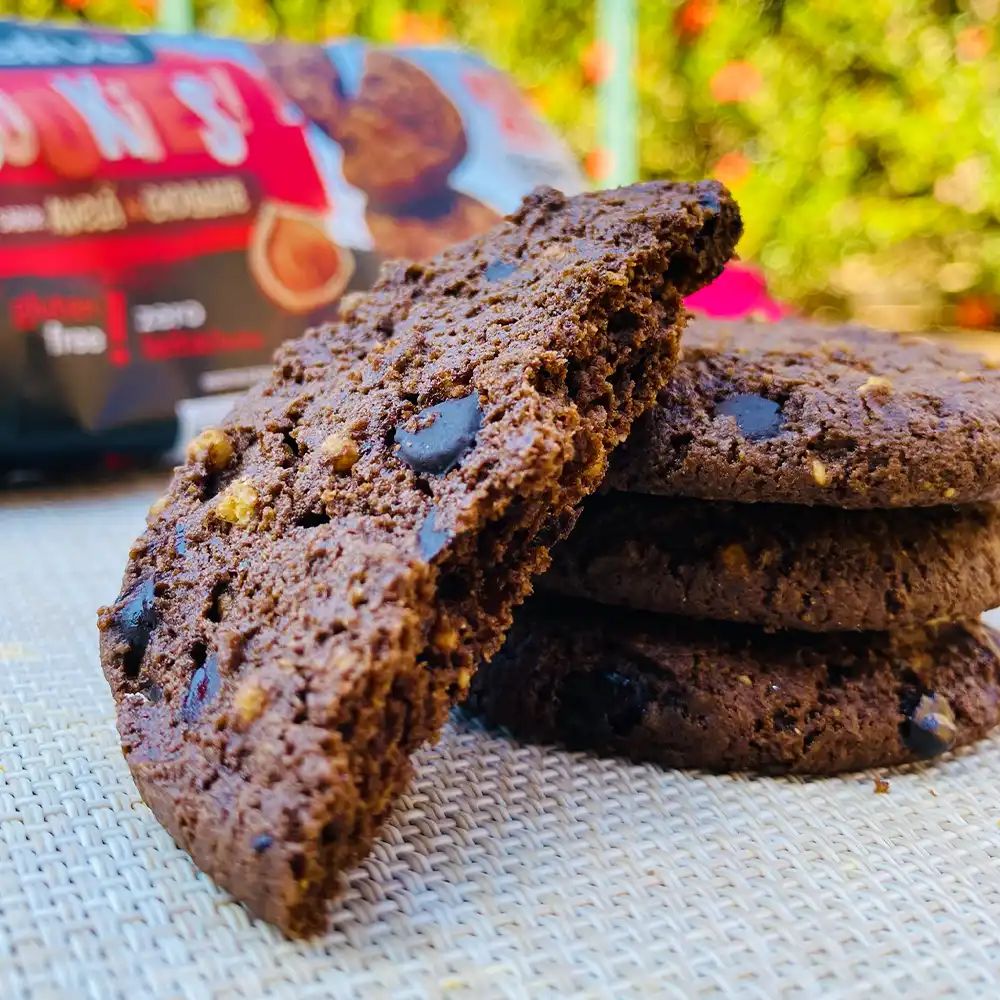 Cookies Zero Açúcar Sabor Avelã e Chocolate Belive 67g - Imagem 3