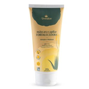 Máscara Capilar Fortalecedora Livealoe 200ml