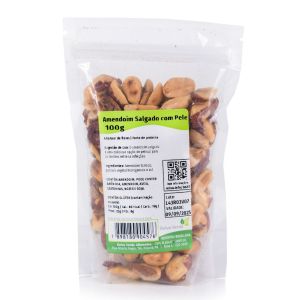 Amendoim Salgado com Pele 100g - Imagem 3