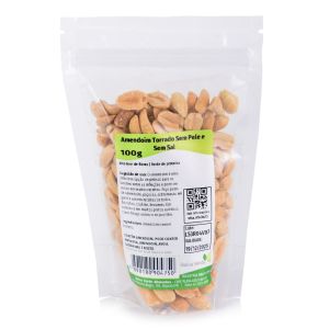 Amendoim Torrado Sem Pele e Sem Sal 100g - Imagem 3