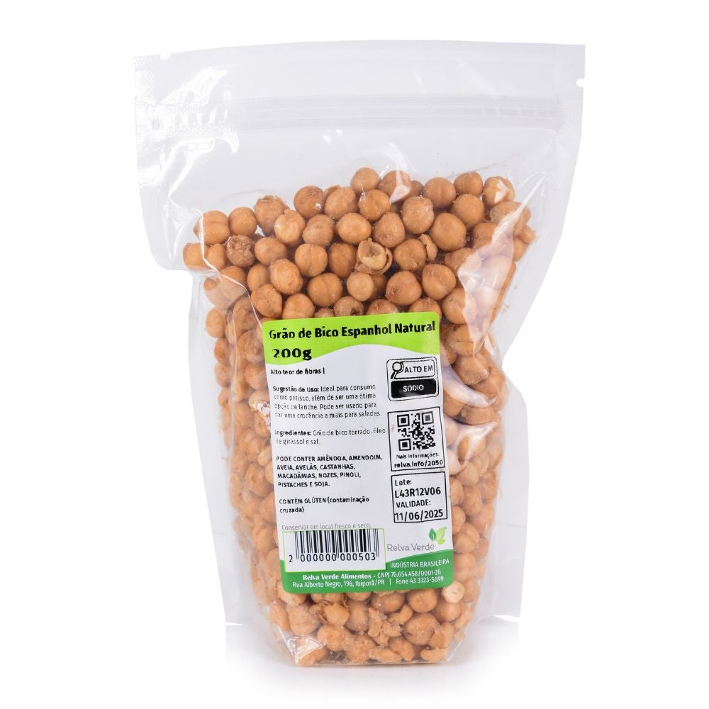 Grão de Bico Espanhol Natural 200g - Imagem 3