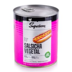 Salsicha Vegetal Superbom 820g