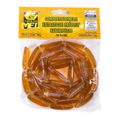 Composto de Mel com Extrato de Própolis Sabor Poejo Casa do Mel 100g
