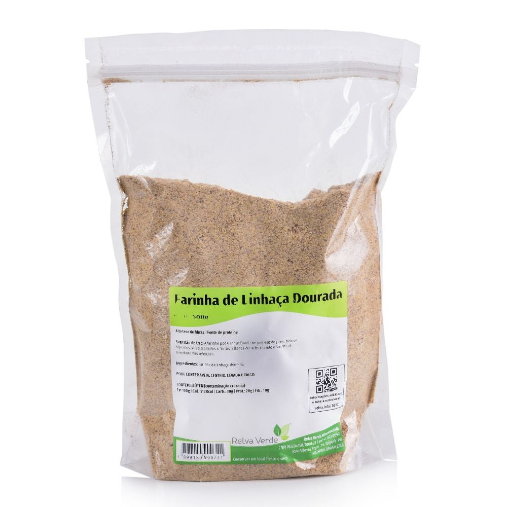 Farinha de Linhaça Dourada 500g