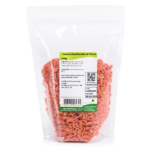 Cenoura Desidratada em Flocos 200g - Imagem 3