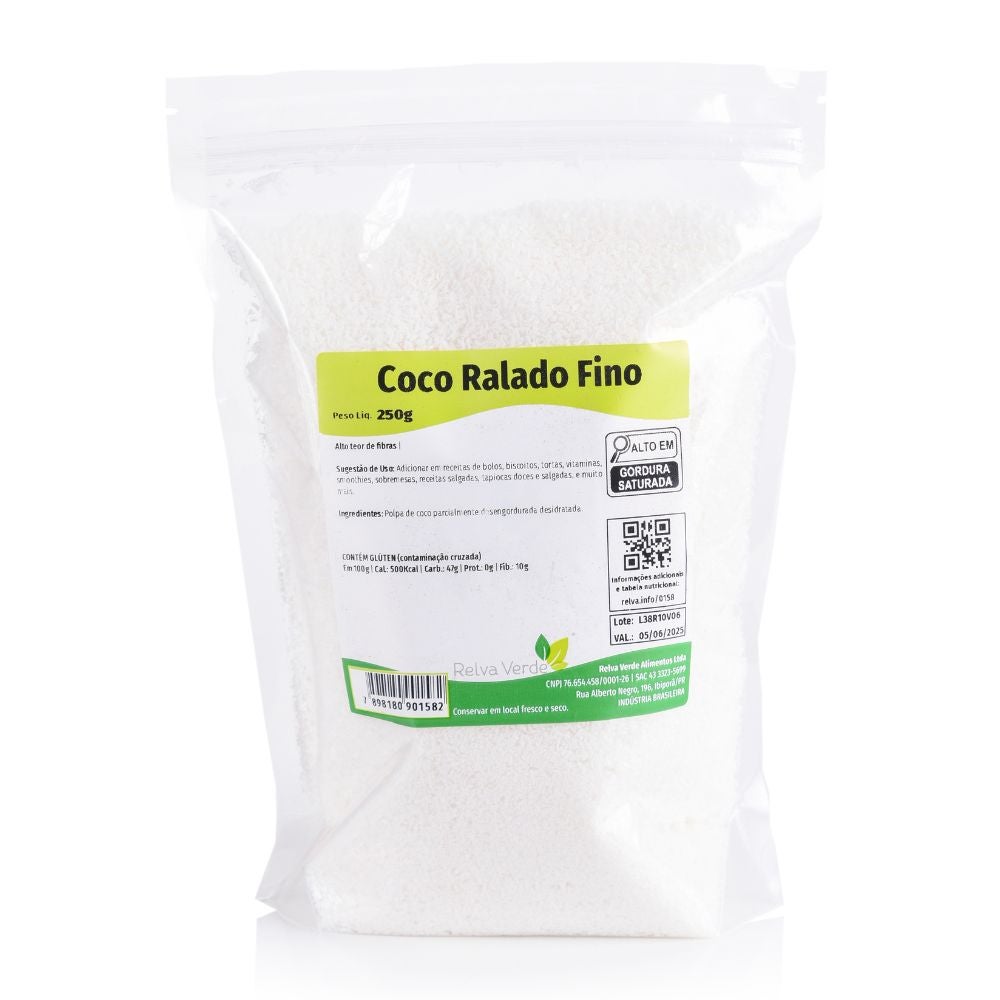 Coco Ralado Fino 250g
