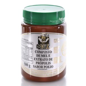 Composto de Mel com Extrato de Própolis Sabor Poejo Casa do Mel 500g