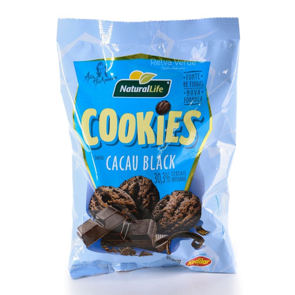 Cookies Sabor Cacau Black Natural Life 180g