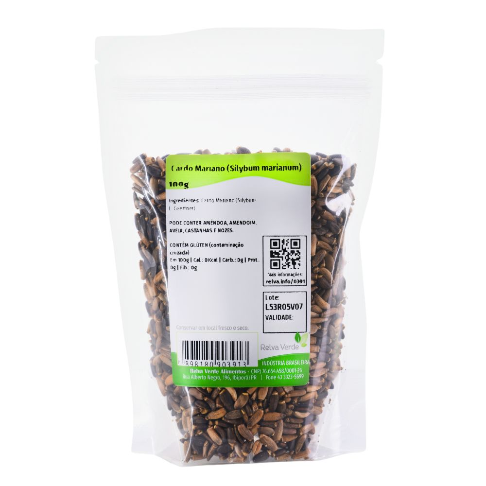 Cardo Mariano (Silybum marianum) 100g - Imagem 3