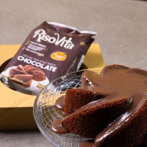 Mistura para Bolo Sabor Chocolate Sem Glúten RisoVita 400g - Imagem 2