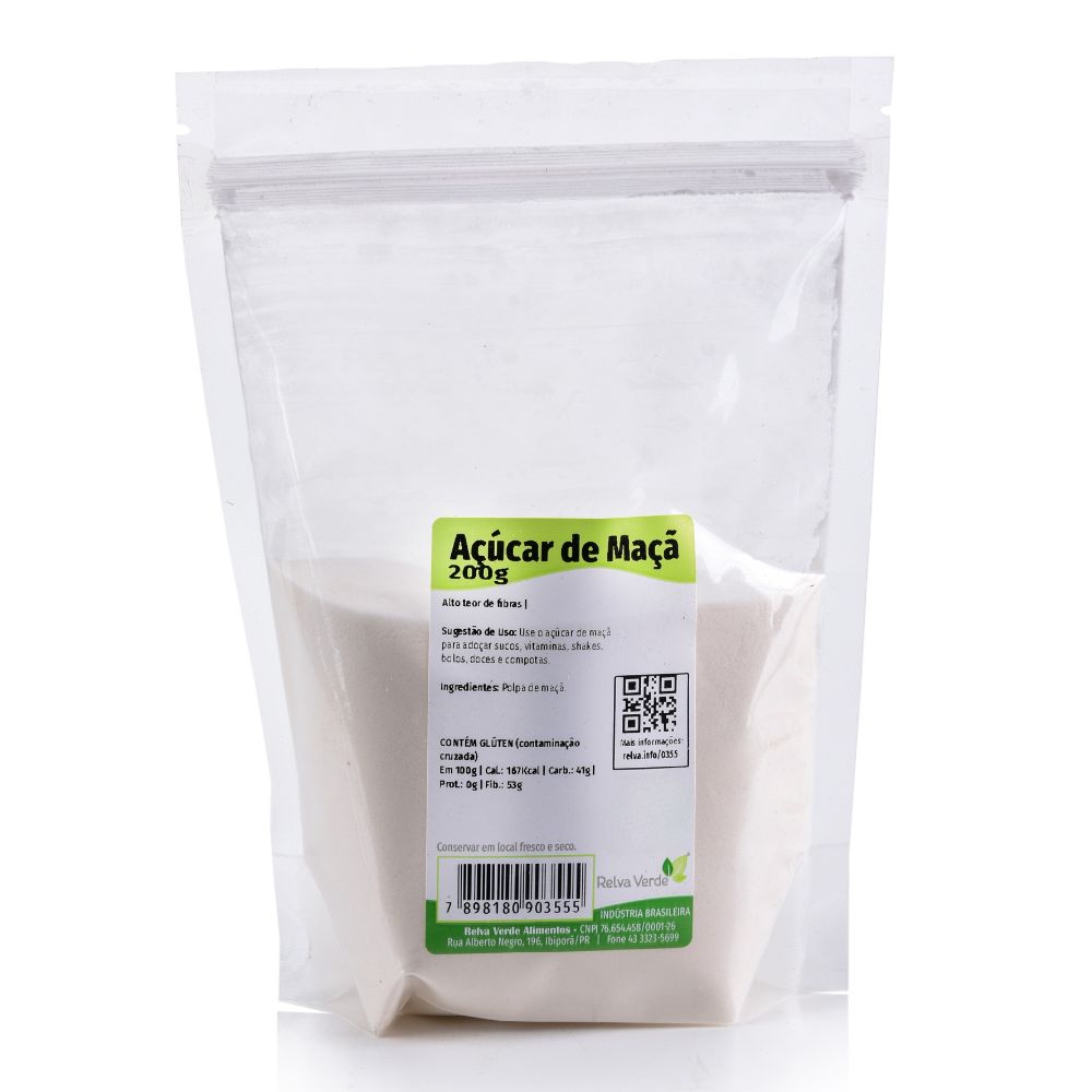 Açúcar de Maçã 200g - Imagem 3
