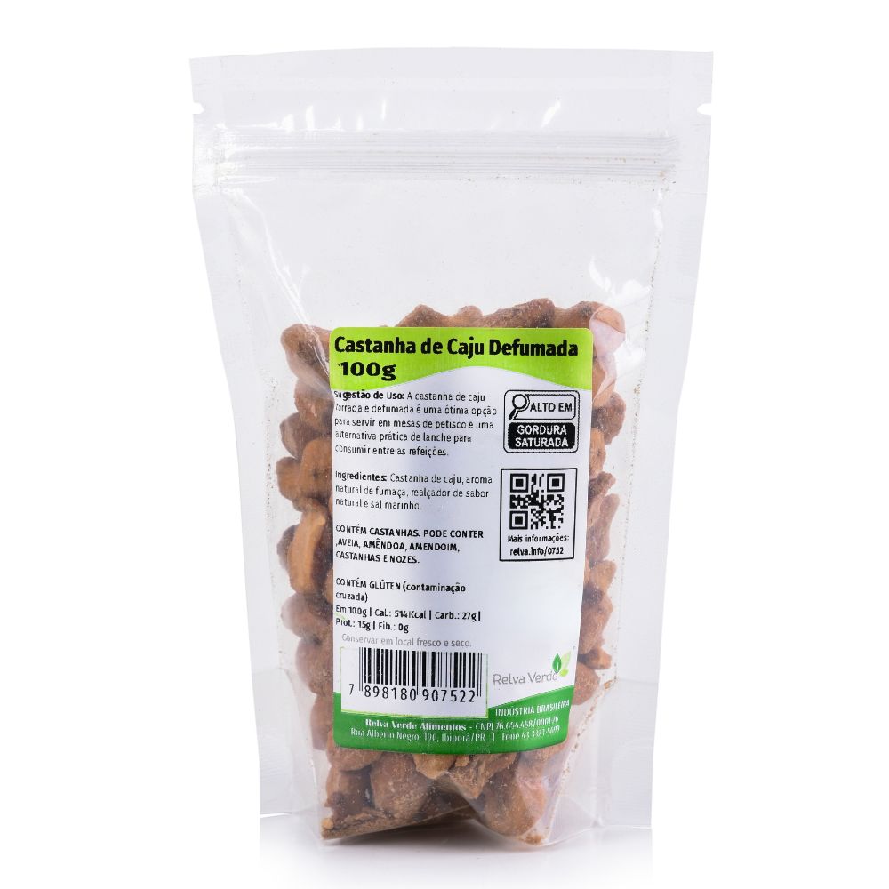 Castanha de Caju Defumada 100g - Imagem 3