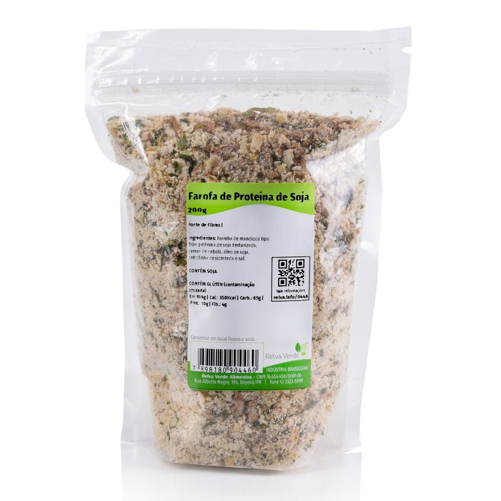 Farofa de Proteína de Soja 200g - Imagem 3