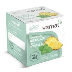Chá Misto Abacaxi com Hortelã Vemat 10 Sachês