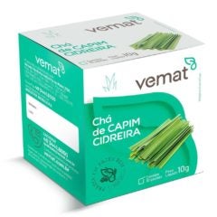 Chá de Capim Cidreira Vemat 10 Sachês