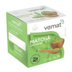 Matchá (Chá Verde) Vemat 10 Sachês