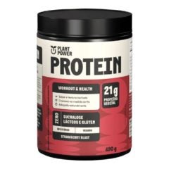 Proteína Vegetal Sabor Strawberry Blast Plant Power 490g