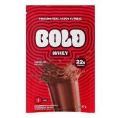 Suplemento Alimentar de Proteína Whey sabor Chocolate ao Leite Bold 30g