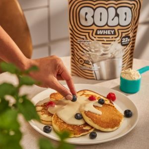 Suplemento Alimentar de Proteína Whey sabor Milkshake de Baunilha Bold 450g - Imagem 3