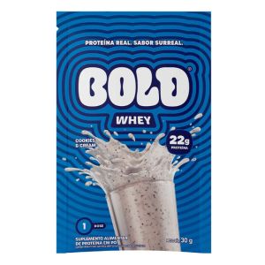 Suplemento Alimentar de Proteína Whey sabor Cookies & Cream Bold 30g