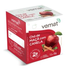 Chá de Maçã com Canela Vemat 10 Sachês