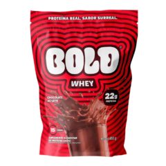 Suplemento Alimentar de Proteína Whey sabor Chocolate ao Leite Bold 450g