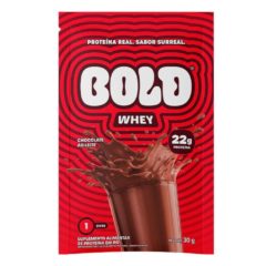 Suplemento Alimentar de Proteína Whey sabor Chocolate ao Leite Bold 30g