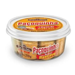 Paçoquinha Rolha Com Açúcar Mascavo DaColônia 210g