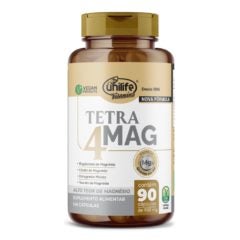 Tetra 4 Mag Magnésio Unilife 90 Cápsulas