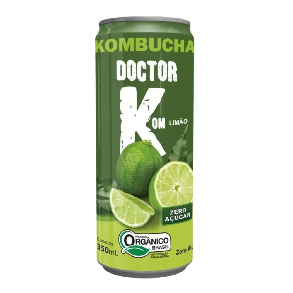 Kombucha Orgânico Sabor Limão Doutor K 350ml