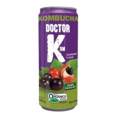 Kombucha Orgânico Sabor Guaraná e Açaí Doutor K 350ml