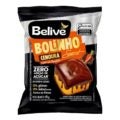 Bolinho de Cenoura com Cobertura de Chocolate Sem Açúcar Belive 45g