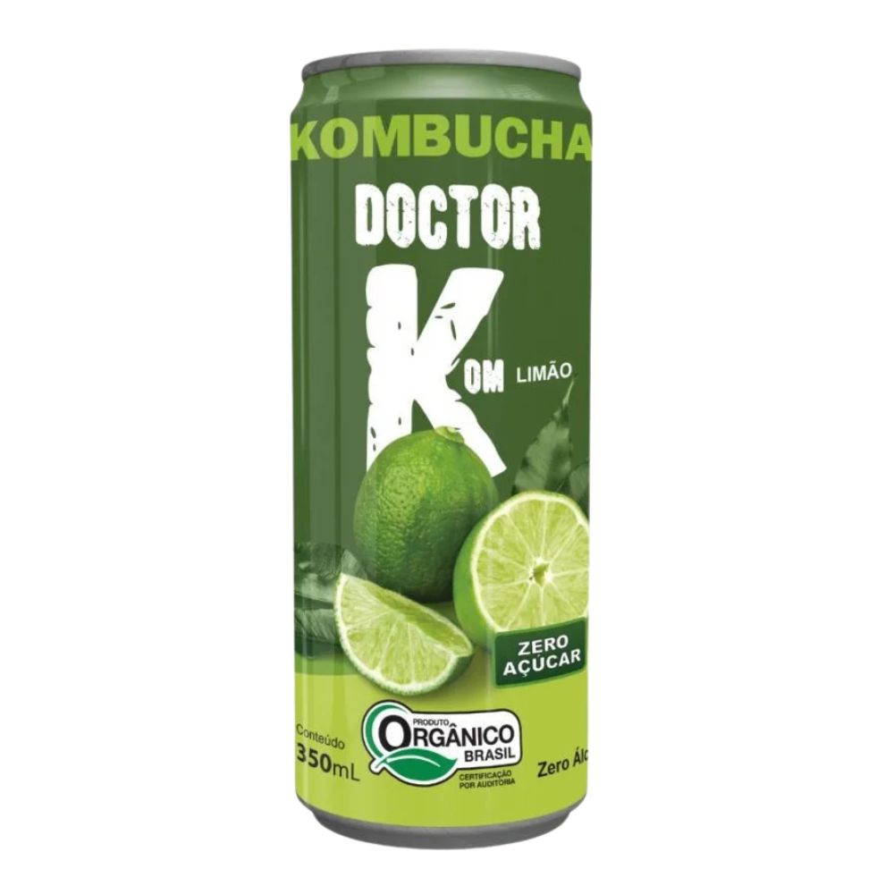 Kombucha Orgânico Sabor Limão Doutor K 350ml