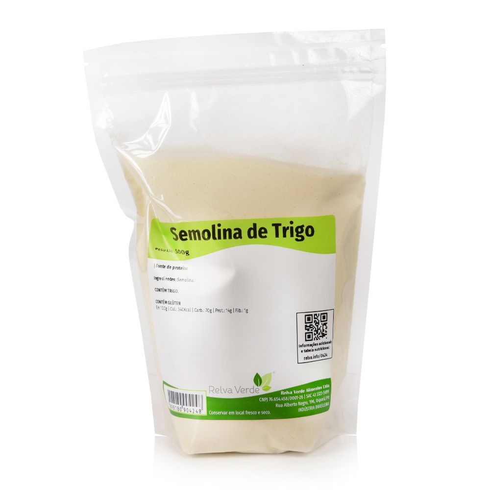 Semolina de Trigo 500g - Imagem 3