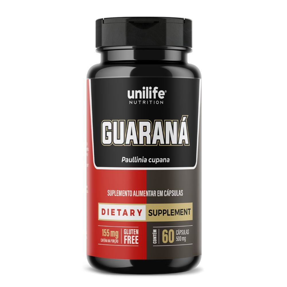 Guaraná Unilife 60 cápsulas