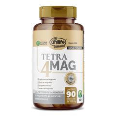 Tetra 4 Mag Magnésio Unilife 90 Cápsulas