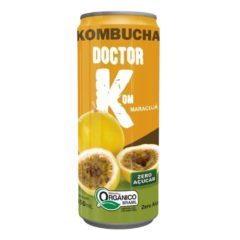 Kombucha Orgânico Sabor Maracujá Doutor K 350ml
