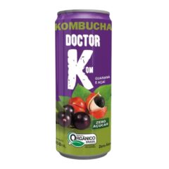 Kombucha Orgânico Sabor Guaraná e Açaí Doutor K 350ml