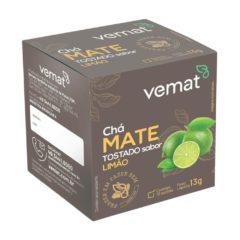 Chá Mate Sabor Limão Vemat 10 Sachês