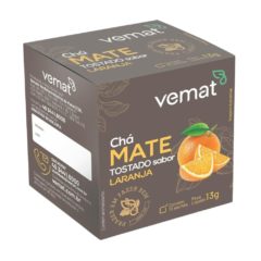 Chá Mate Sabor Laranja Vemat 10 Sachês