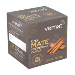 Chá Mate com Canela Vemat 10 Sachês