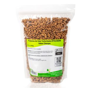 PTS Sabor Charque - Proteína de Soja Texturizada Média 250g - Imagem 3
