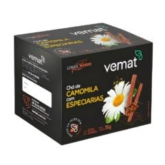 Chá de Camomila com Especiarias Vemat 15 Sachês