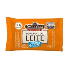 Fondant de Leite Zero DaColônia 25g
