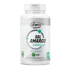 Sal Amargo (Sulfato de magnésio) Unilife 120 Cápsulas