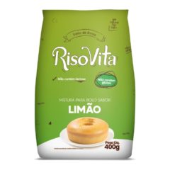 Mistura para Bolo Sabor Limão Sem Glúten RisoVita 400g