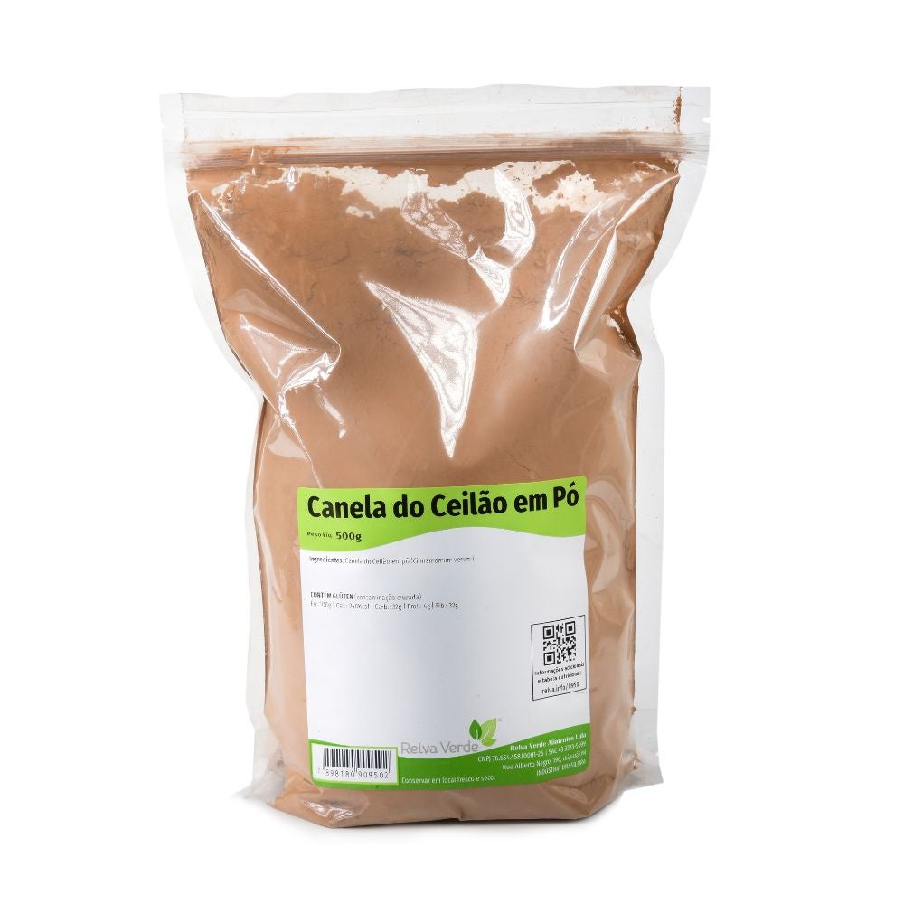 Canela do Ceilão em Pó 500g - Imagem 3