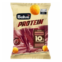 Snack Proteico Sabor Barbecue Sem Glúten e Sem Lactose Belive 35g