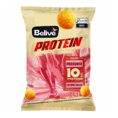 Snack Proteico Sabor Presunto Sem Glúten e Sem Lactose Belive 35g